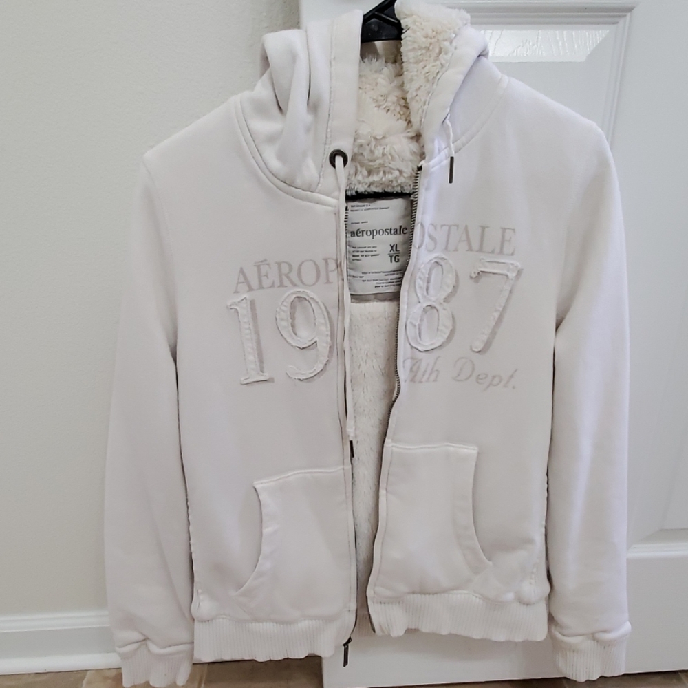 Aeropostale Womens fur lined jacket